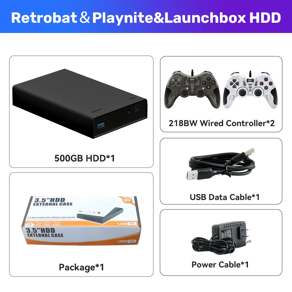 Portable Gaming External Hard Drive