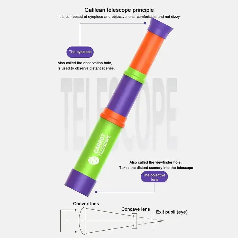 Creative Outdoor Kids Monocular Telescope Toy Gift