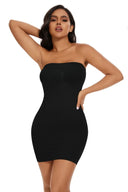Off-Shoulder Compression Body Shaper Dress for Women