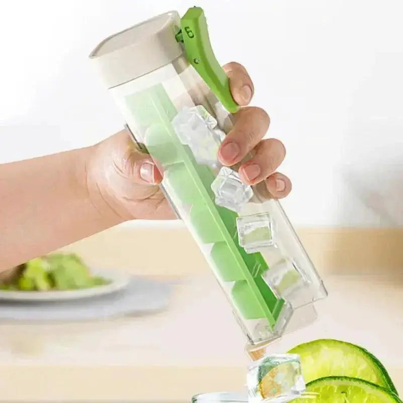 Ice Trays for Freezer 6 Compartment Press Type Molds