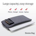 Macbook Air Laptop Bag: Stylish Denim Case for 13 Inch