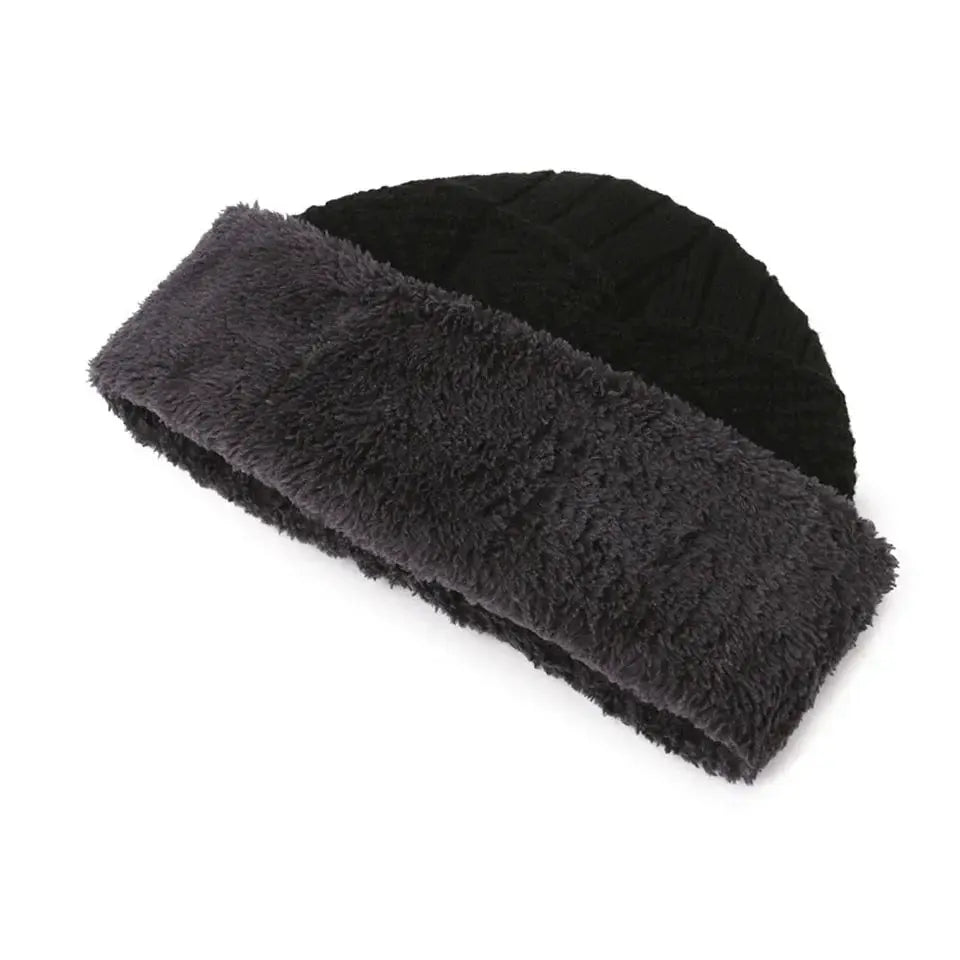 GETINFIT Winter Velvet Warm Hat And Scarf Set For All