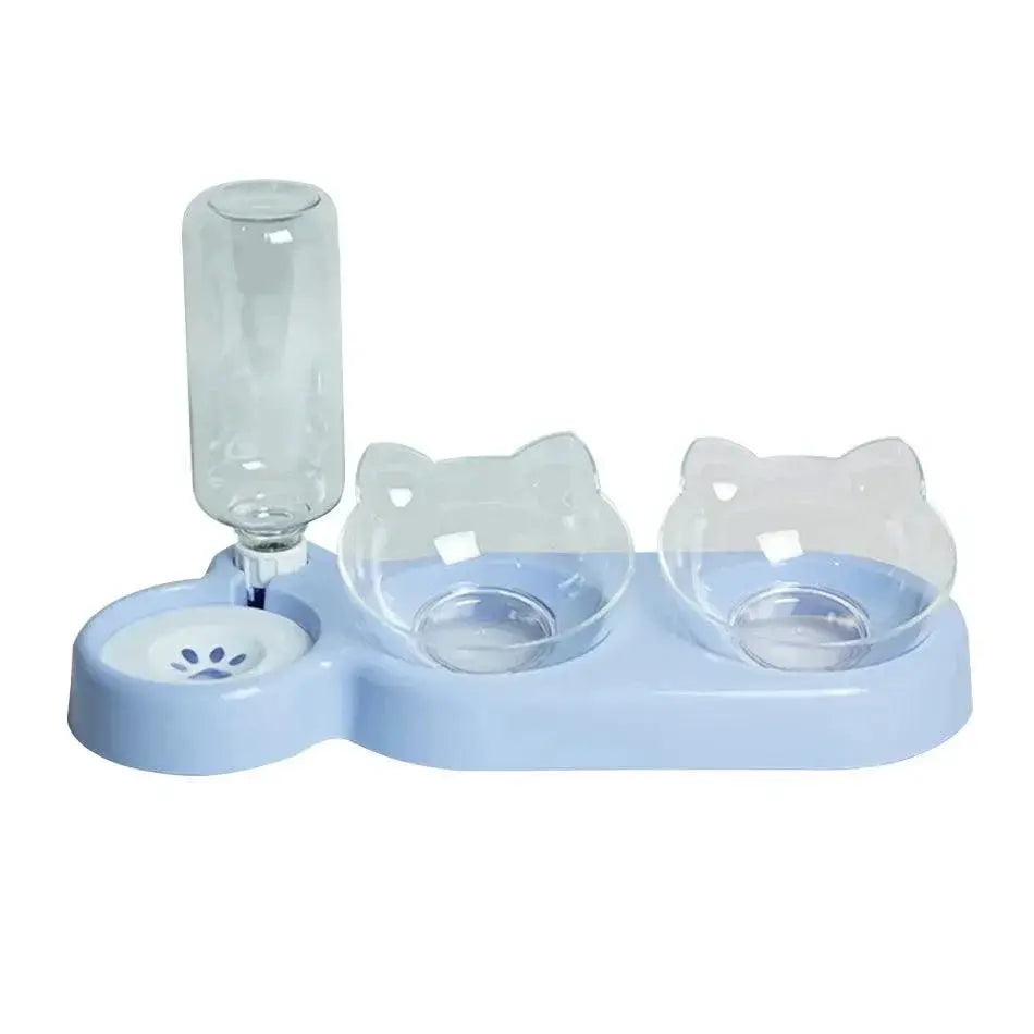Neck Strain Free Pet Feeder With Water — product view 9