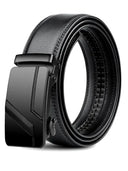 Men's Automatic Buckle Belt - Stylish PU Leather