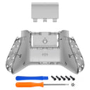 eXtremeRate Clear Custom Bottom Shell