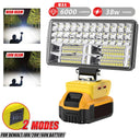 8 Inch Cordless LED Work Light Fit for 18V 20V Battery