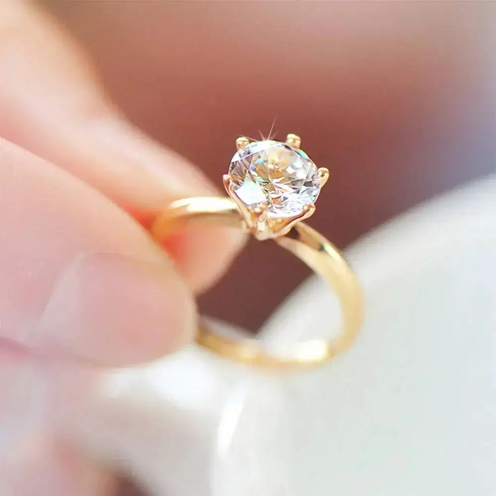 Moissanite Ring Cbtb CBR6012 — product view 2