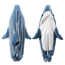 GY 1pcs Trendy Sand Sculpture Shark Sleeping Bag Flannel