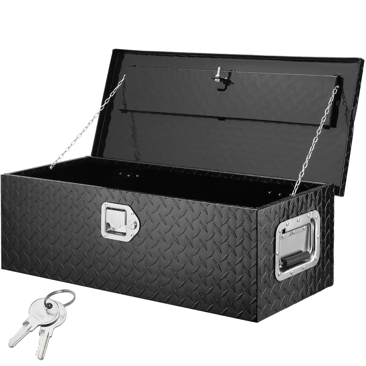 Premium Diamond Plate Tool Box — product view 1