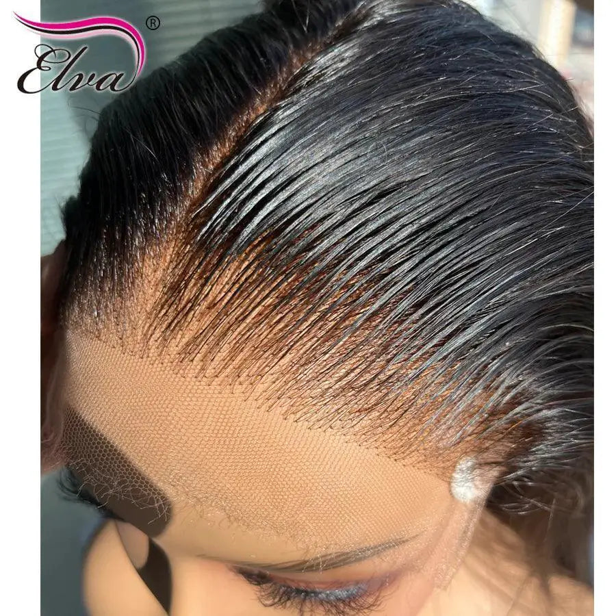 Invisible HD Lace Closure With Straight Brazilian Hair