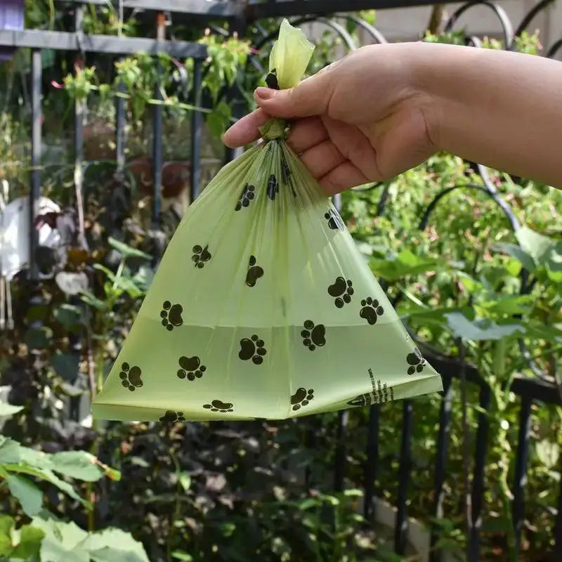 Eco Friendly Biodegradable Pet Waste Bags With Dispenser