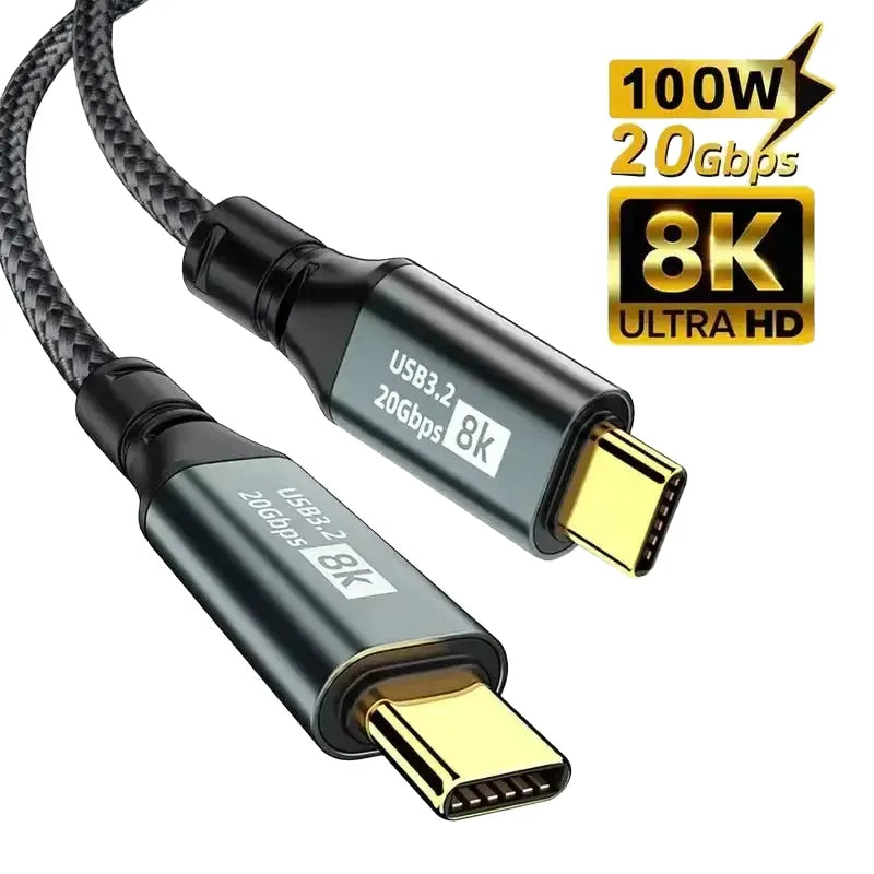 Braided Type C Cable Fast Charge — product view 1