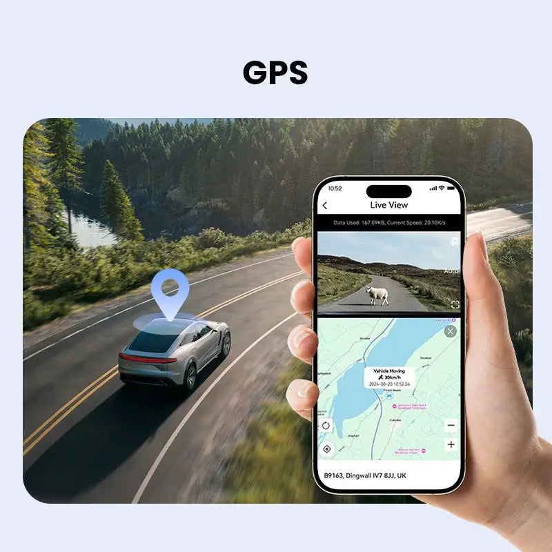DDPAI Z50 Pro Dash Cam 4K Car DVR 3"IPS Screen 5GHz WiFi GPS ADAS 24H Parking Monitor Front and Rear Dashcam Car Camera