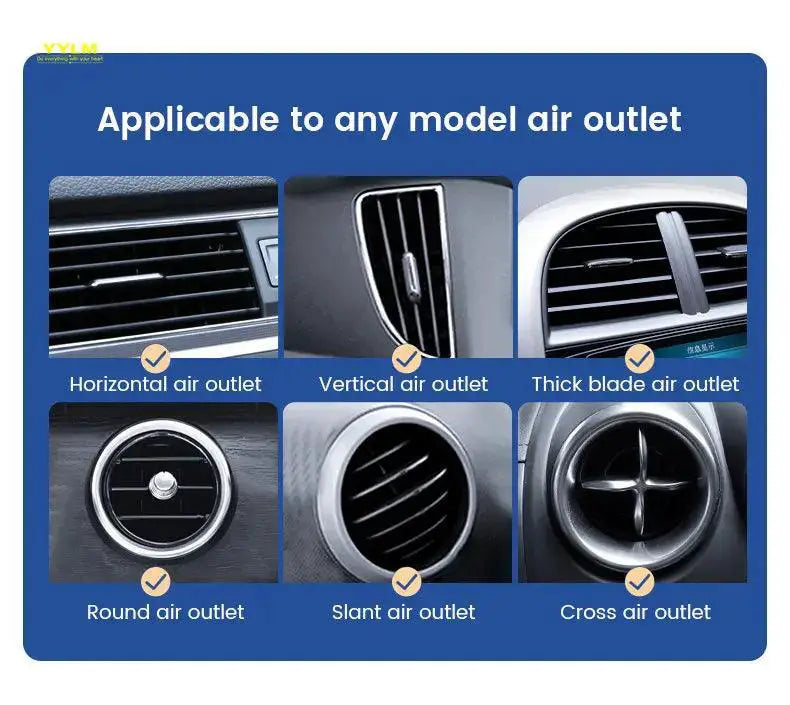 YYLM Car Air Vent Phone Holder For Secure Smartphone Use