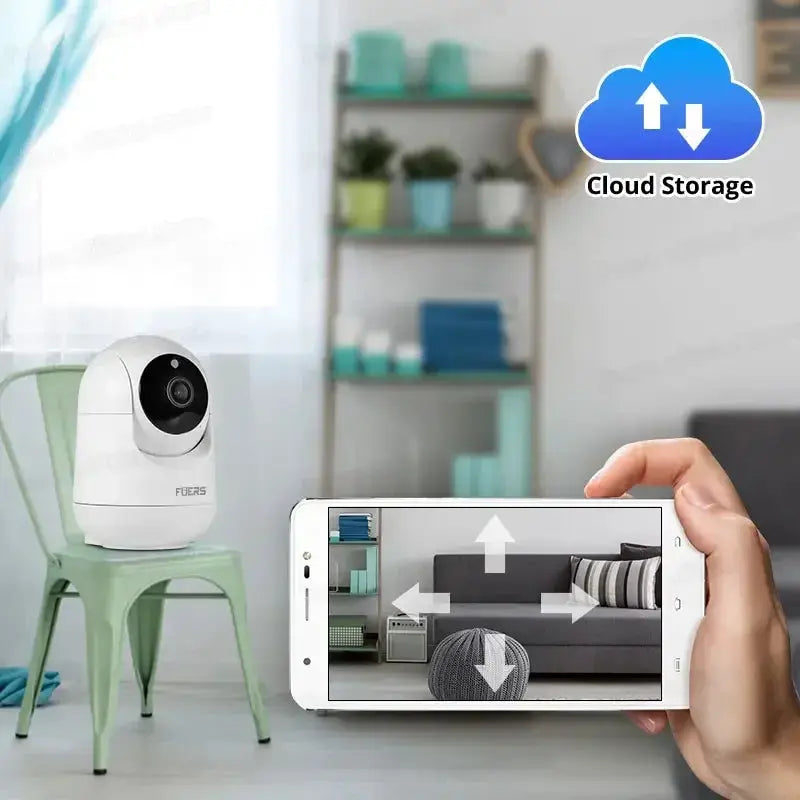 Fuers 3MP WiFi Indoor Security Camera AI Motion Detection