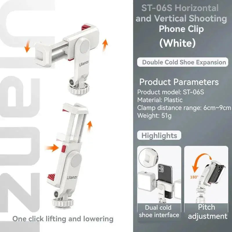 Ulanzi ST06S Smartphone Clamp Ultimate Videography Tool