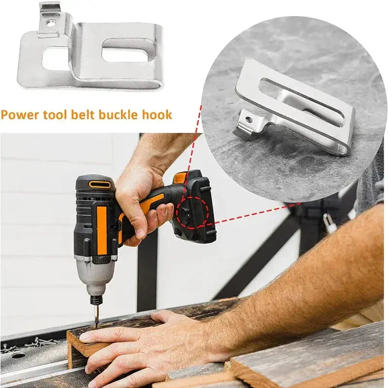 Belt Clip Hook With Screw For Makita Milwaukee Bosch Tools
