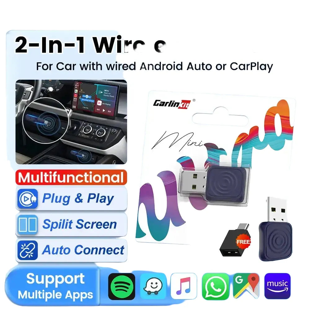 Carlinkit Adapter - Smart Wireless CarPlay Pair - Mini Ultra 1 product image