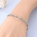 Bracelet Sterling Silver Basic Braided