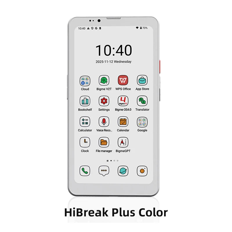 Bigme Ebook Reader Hibreak Plus