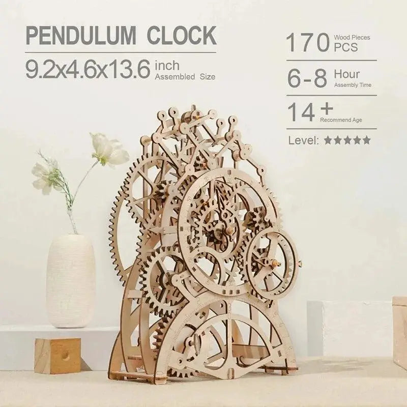 Robotime 3D Wooden Puzzle Laser Cutting Model Kit Gift