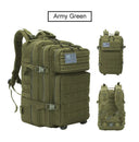 50L/35L/25L Tactical Backpack Men's Travel Large Capacity Rucksacks