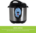 Smart Electric Pressure Cooker Canner DPC 9SS Quart