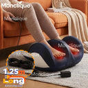 Super 3D Roller Electric Foot Massager Heating Vibration Massager Squeeze Kneading Plantar Legs Relaxation Muscles Anti-fatigue