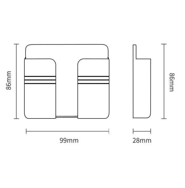 Space-Saving Wall Phone Stand for Huawei — product view 10