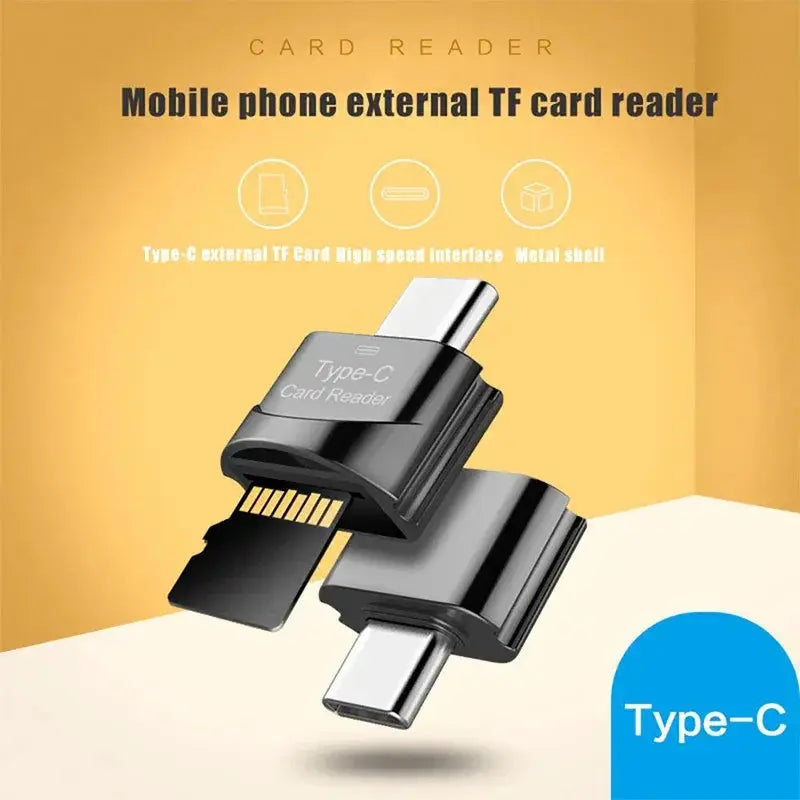 USB 3.0 Type C Card Reader USB C Adapter For Laptop