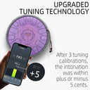 Hluru Music Drum 15 Notes Glucophone Steel Tongue Drum