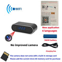 Full HD Mini WiFi Clock Camera With Remote Viewing