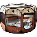 Portable Pet Tent House Lightweight Oxford Outdoor Playpen