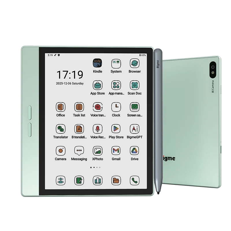 Bigme B Ereader E-ink Paper-like