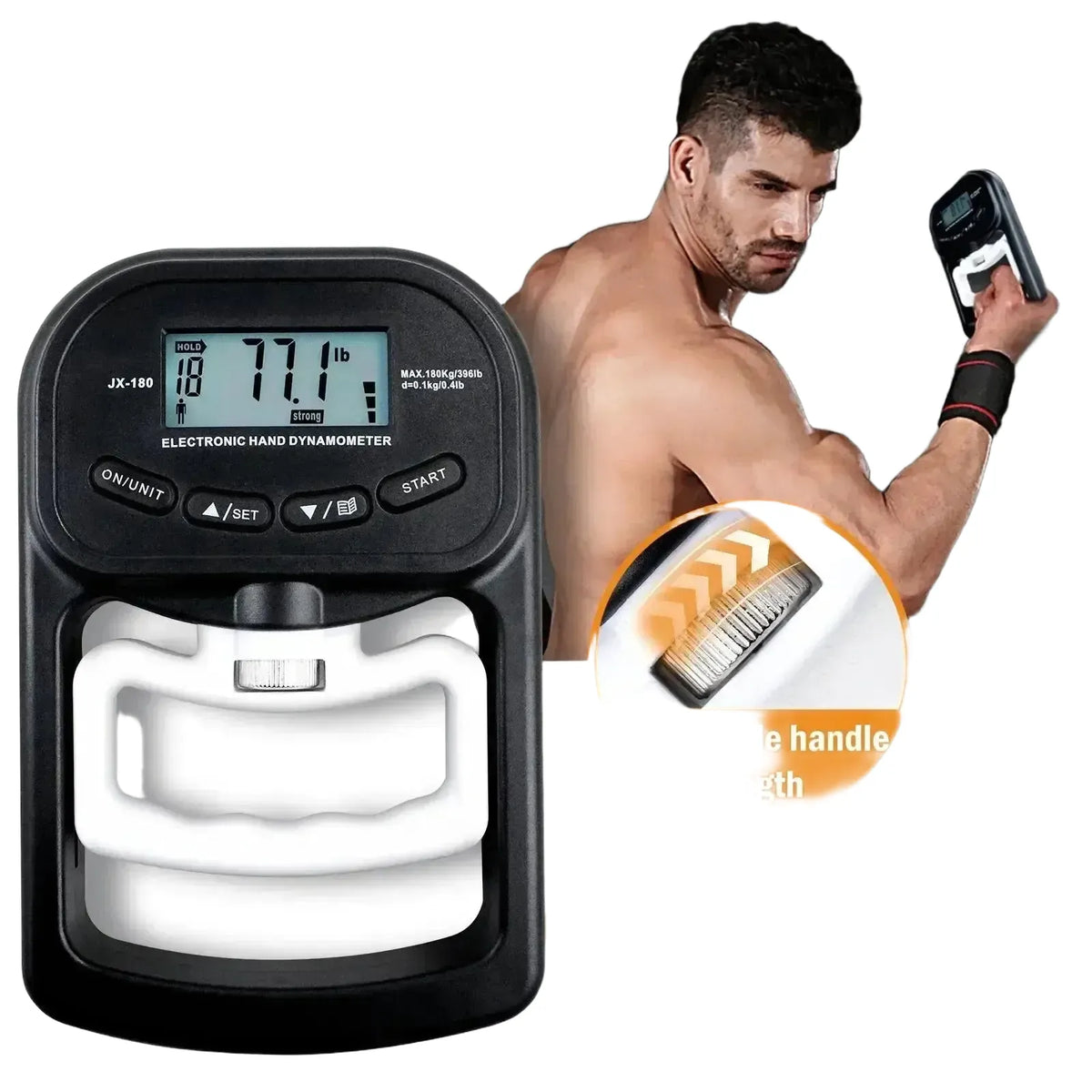 Precise Grip Strength Tester for Home — product view 1