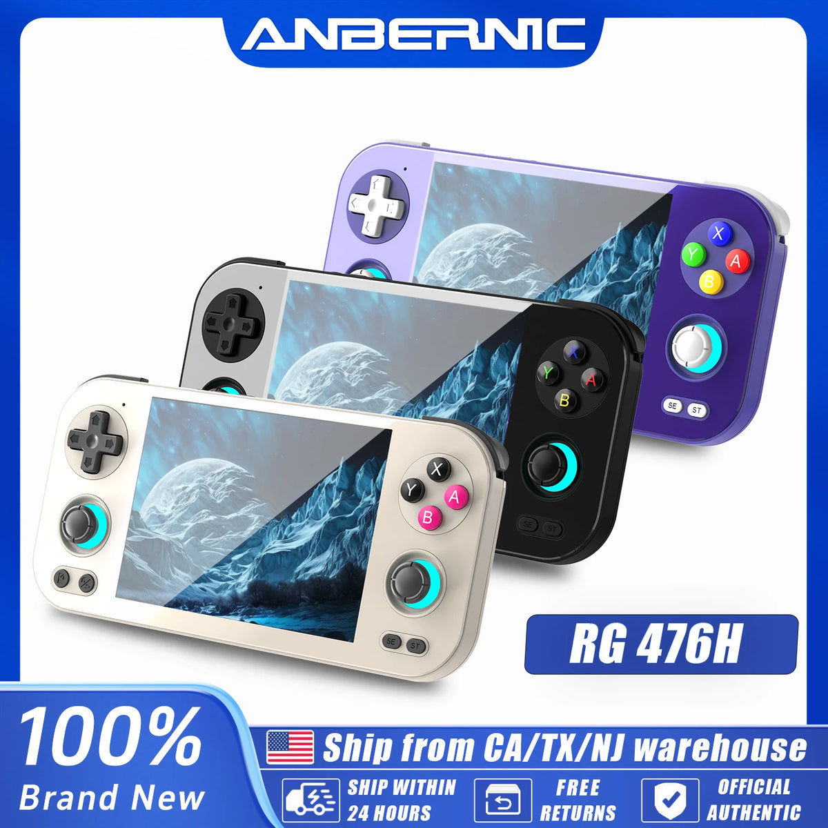 Anbernic RG Retro Game Console LTPS In-Cell Display Android — product view 1