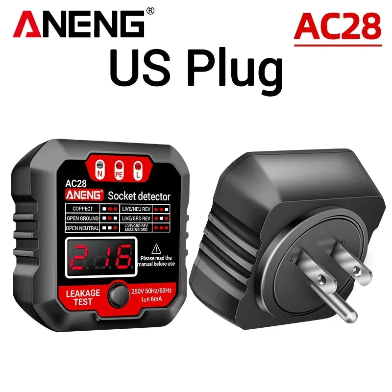 Aneng Digital Socket Power Tester