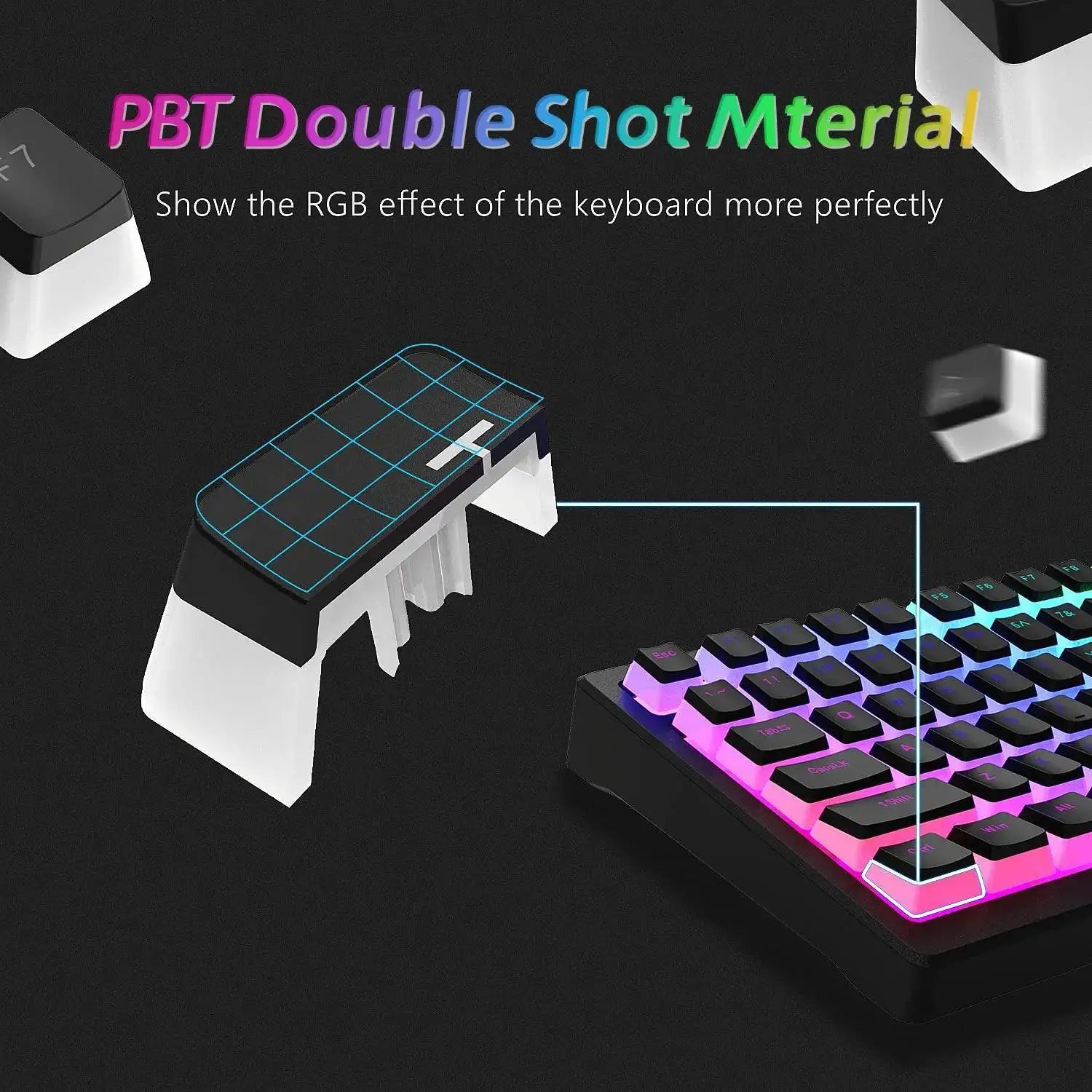 Pudding Keycaps Set Enhances Gaming Keyboard Experience