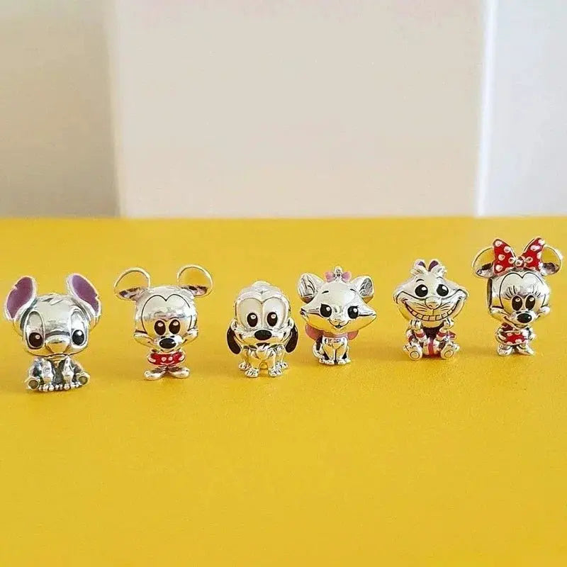 Disney Stitch Marvel Rescuer Star Charms Beads For Women