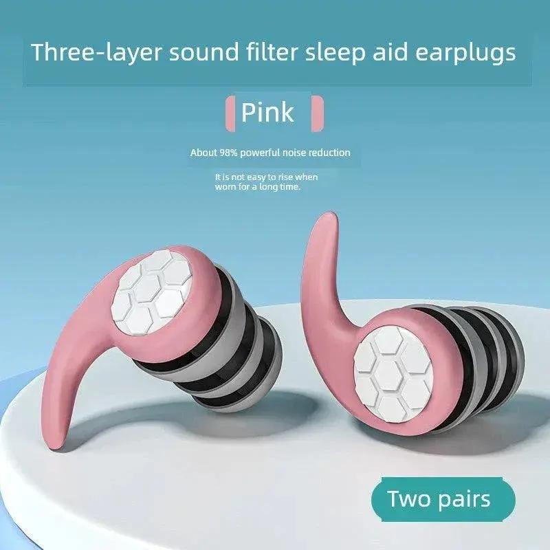 German Silicone Noise Reduction Earplugs For Quiet Comfort