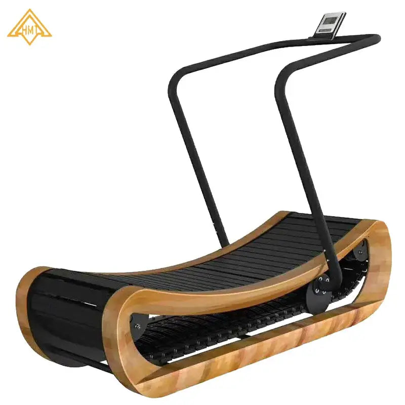 Commercial Non-Electric Mechanical Walking Pad Treadmill with Aluminum Frame for Exercise and Equipment Use at Office Home
