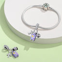 Sterling Silver Colorful Travel Luggage