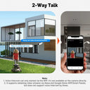 Smart Solar Security Camera for Outdoor Monitoring