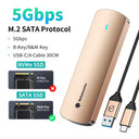 Alloy Nvme Ssd Case For Faster Output