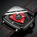 Onola Men Black Red Racing Watch