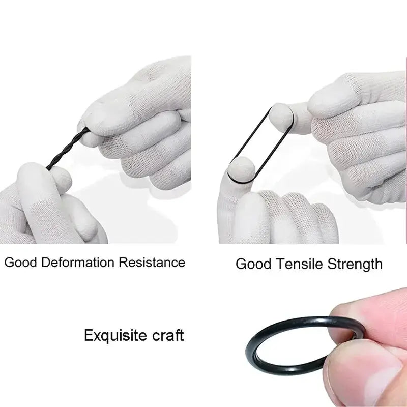 200 Pcs Rubber O Ring Boxed For Faucet Hose Connector Seal