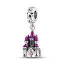 Halloween Skull Charm Bead Sterling