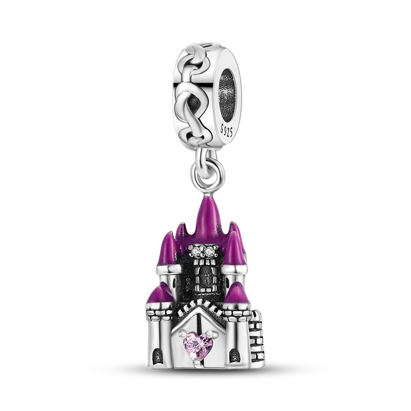 Halloween Skull Charm Bead Sterling