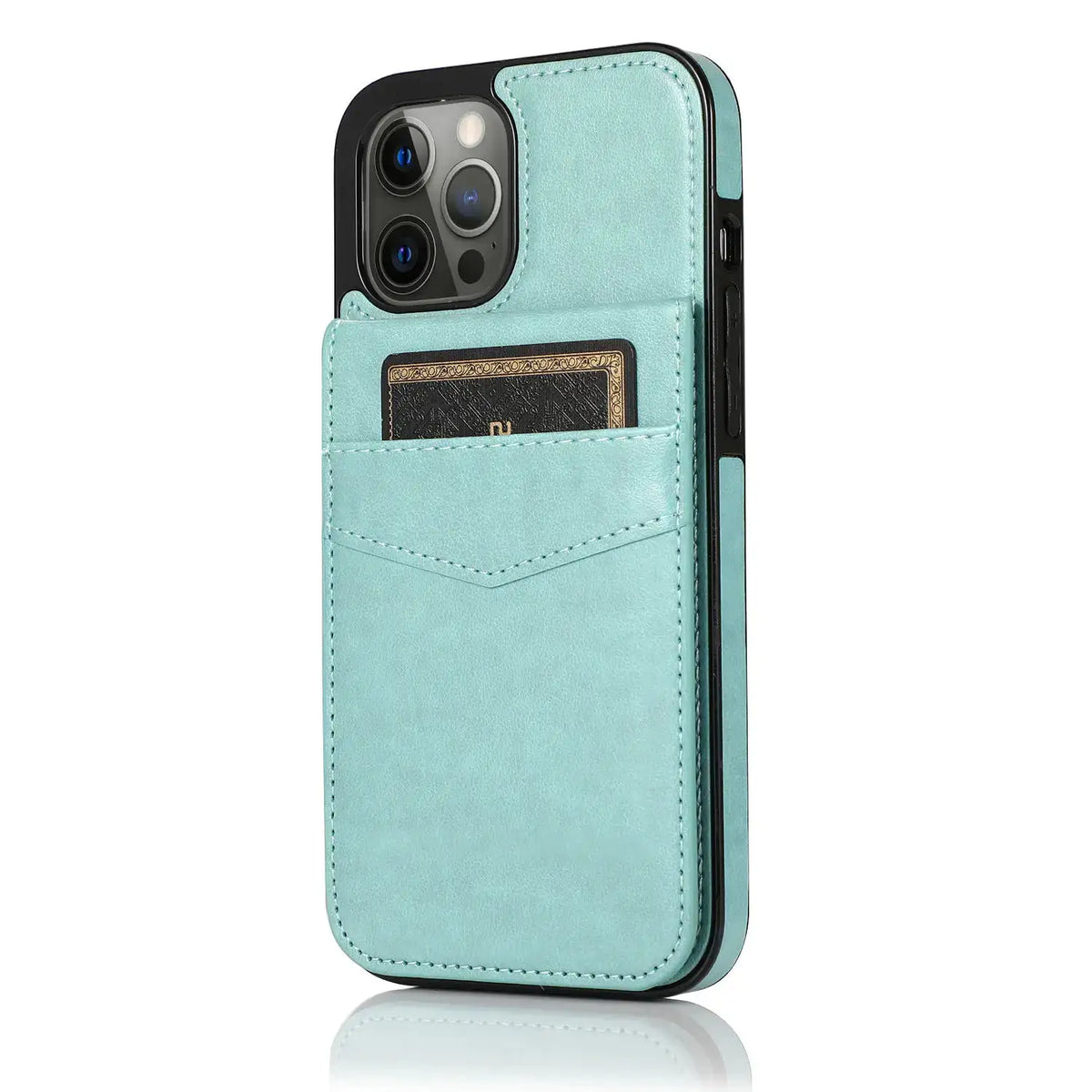 Business Demeanor Leather Case for iPhone Pro Max Mini Pro — product view 9