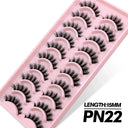 3D Fluffy Wispy False Eyelashes for a Natural Look